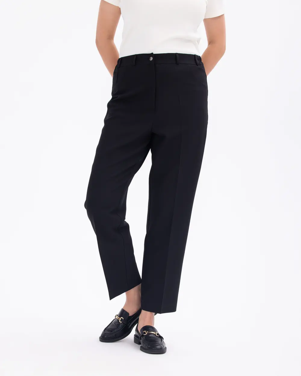 Plus Size Classic Trousers