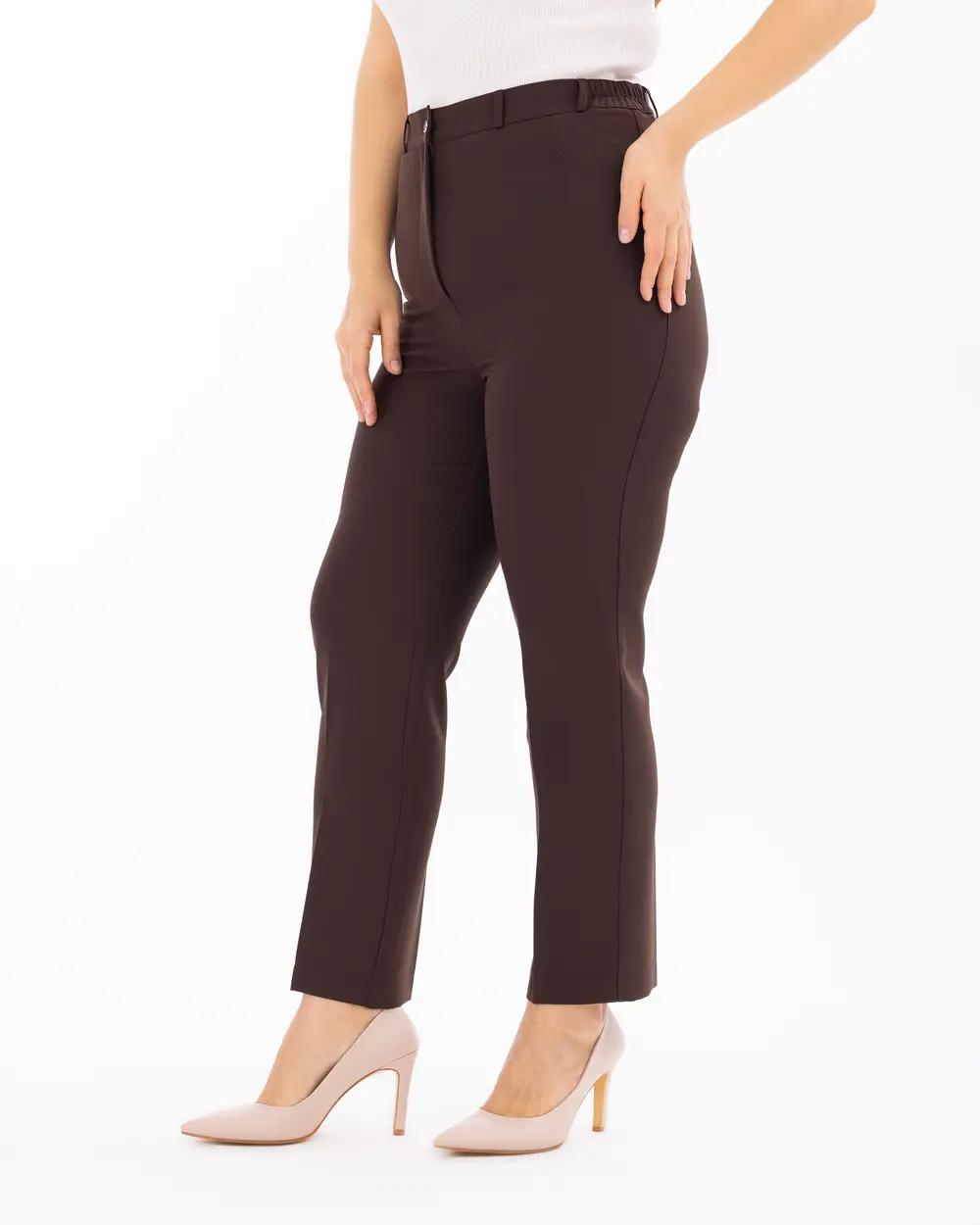 Plus Size Classic Trousers