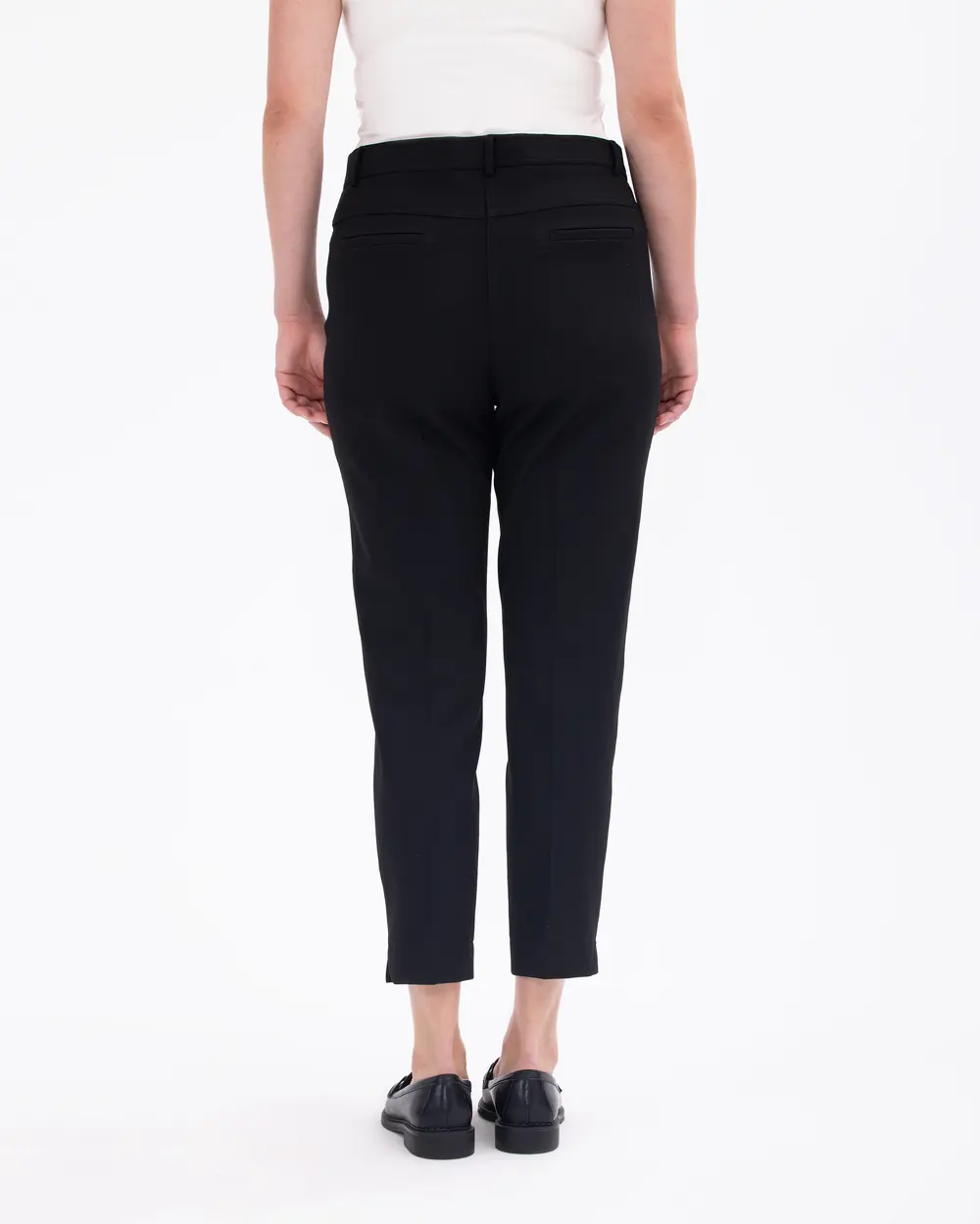 Plus Size Ankle-Length Trousers