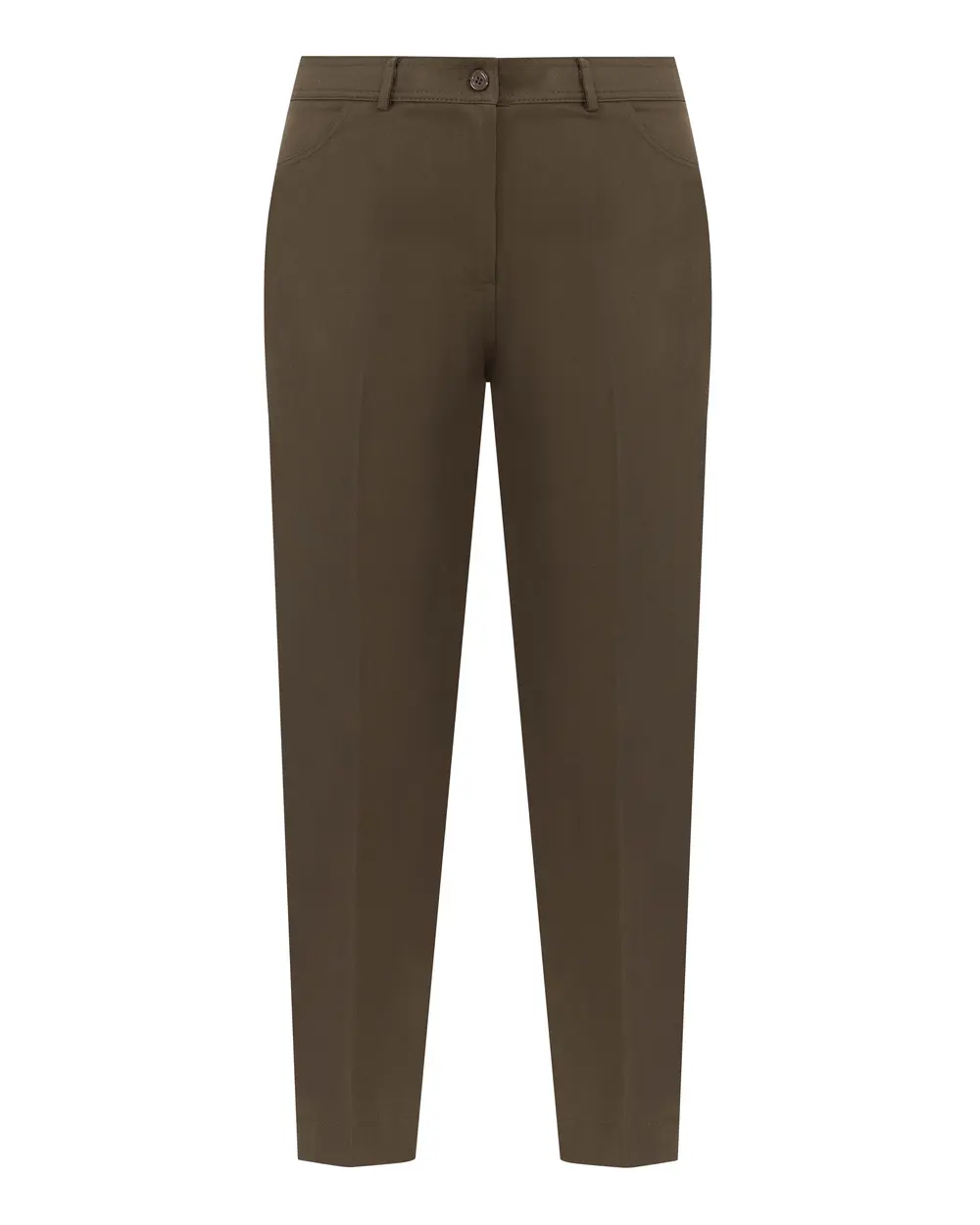 Plus Size Ankle-Length Trousers - SecilStore