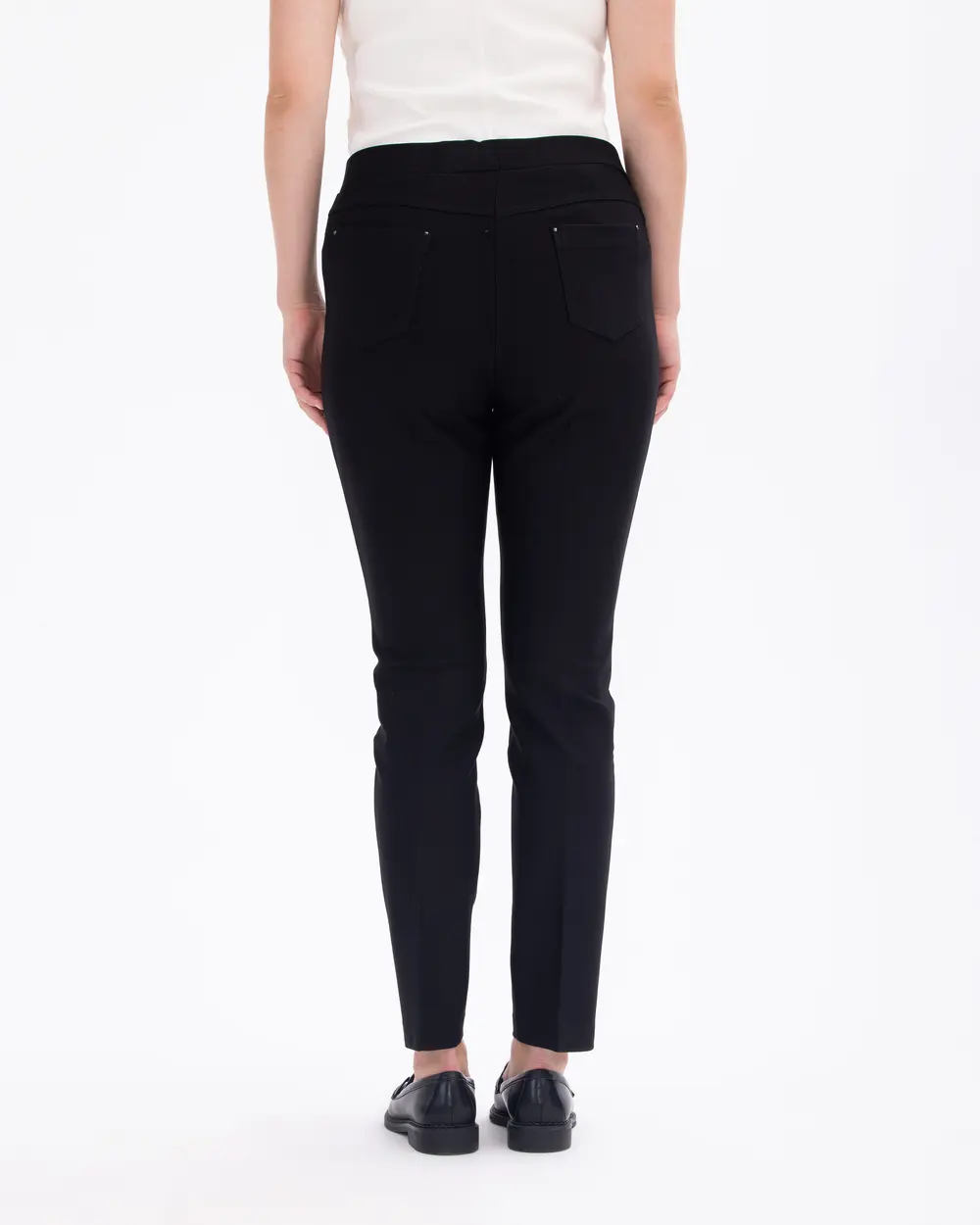 Plus Size Pocket Lycra Trousers