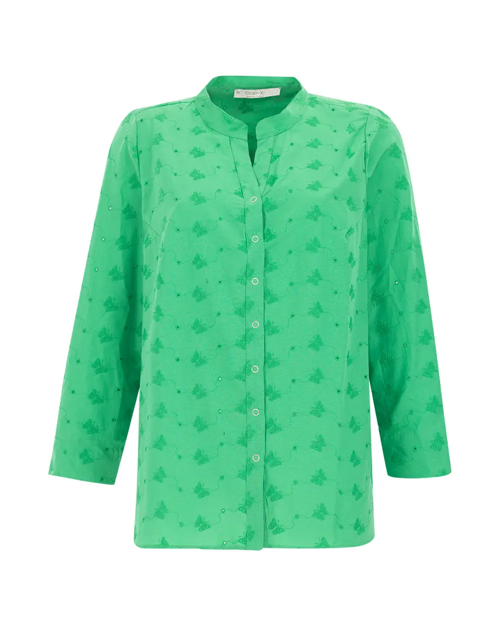 Büyük Beden Fistolu Uzun Kollu Gömlek