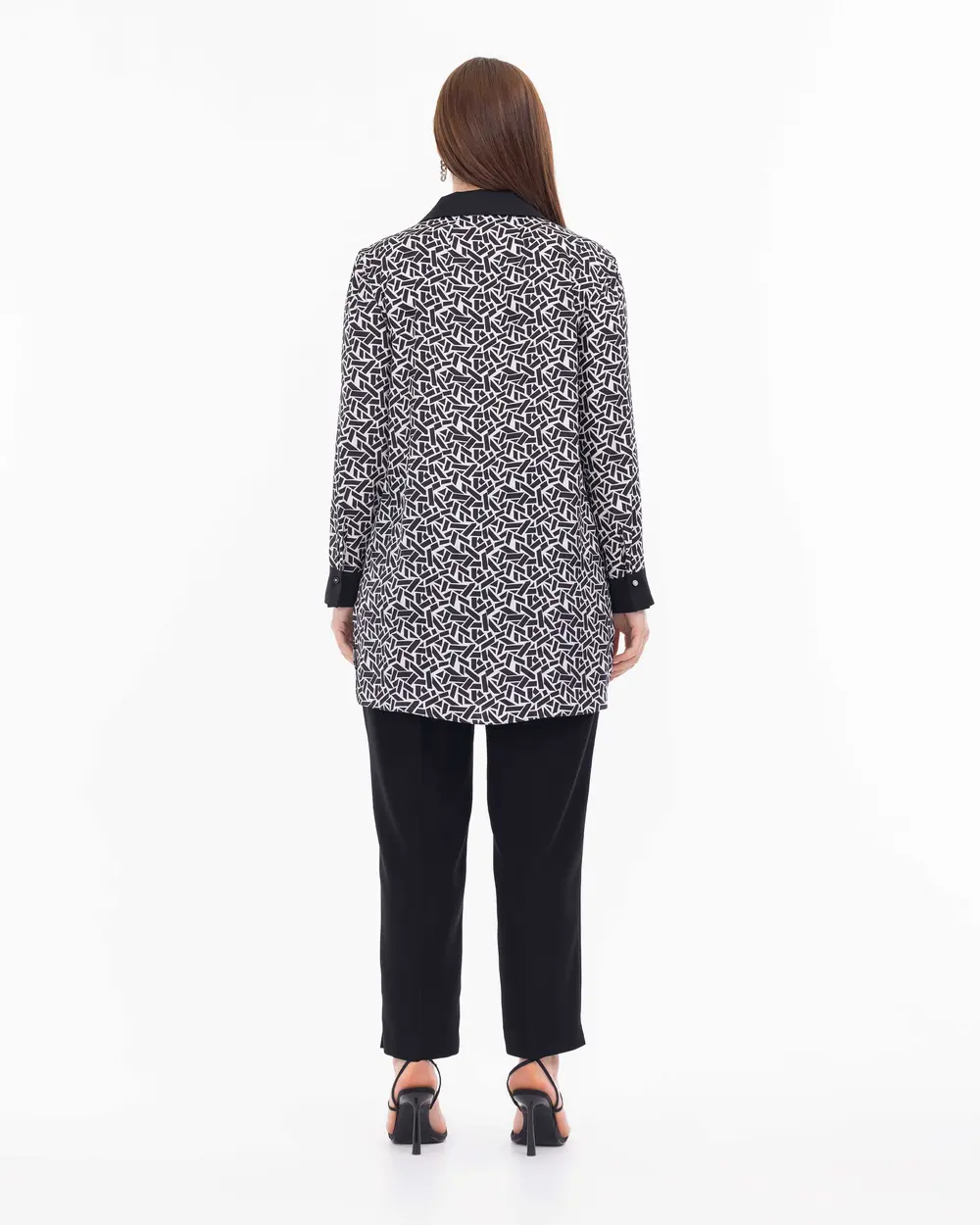 Büyük Beden Gömlek Yaka Tunik