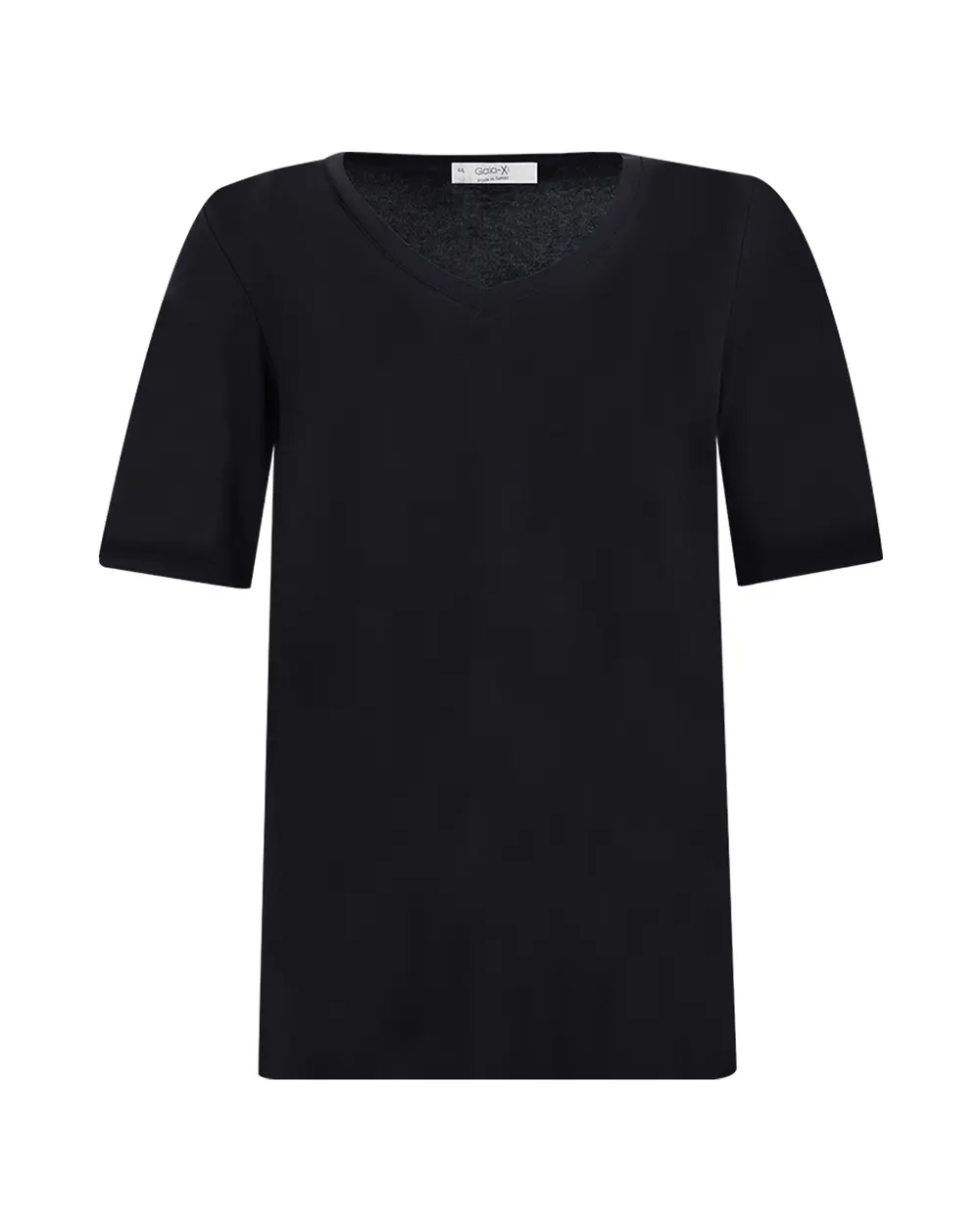Plus Size Basic V-Neck Short Sleeve T-Shirt