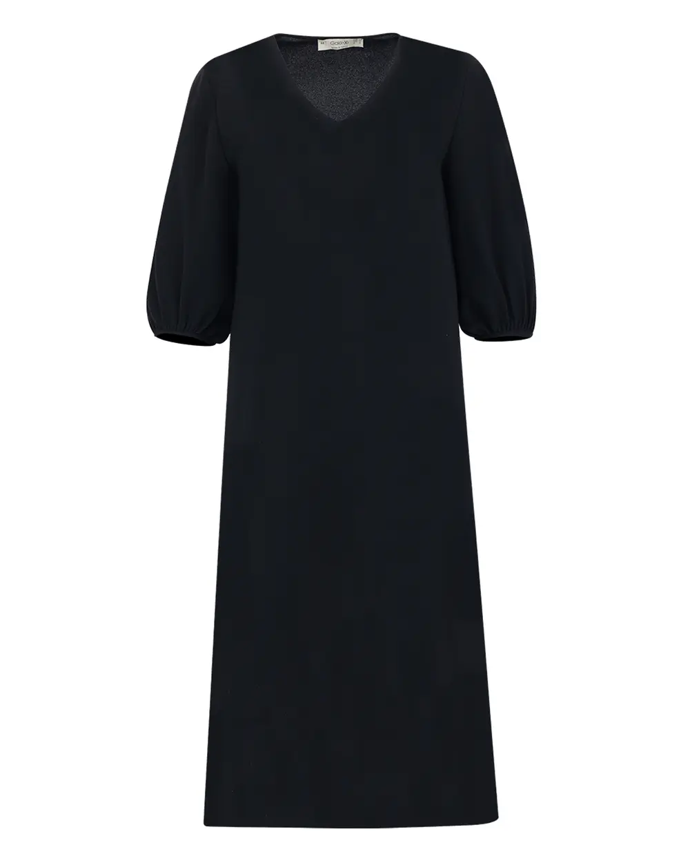 Plus Size Midi Length Three Quarter Sleeve Dress