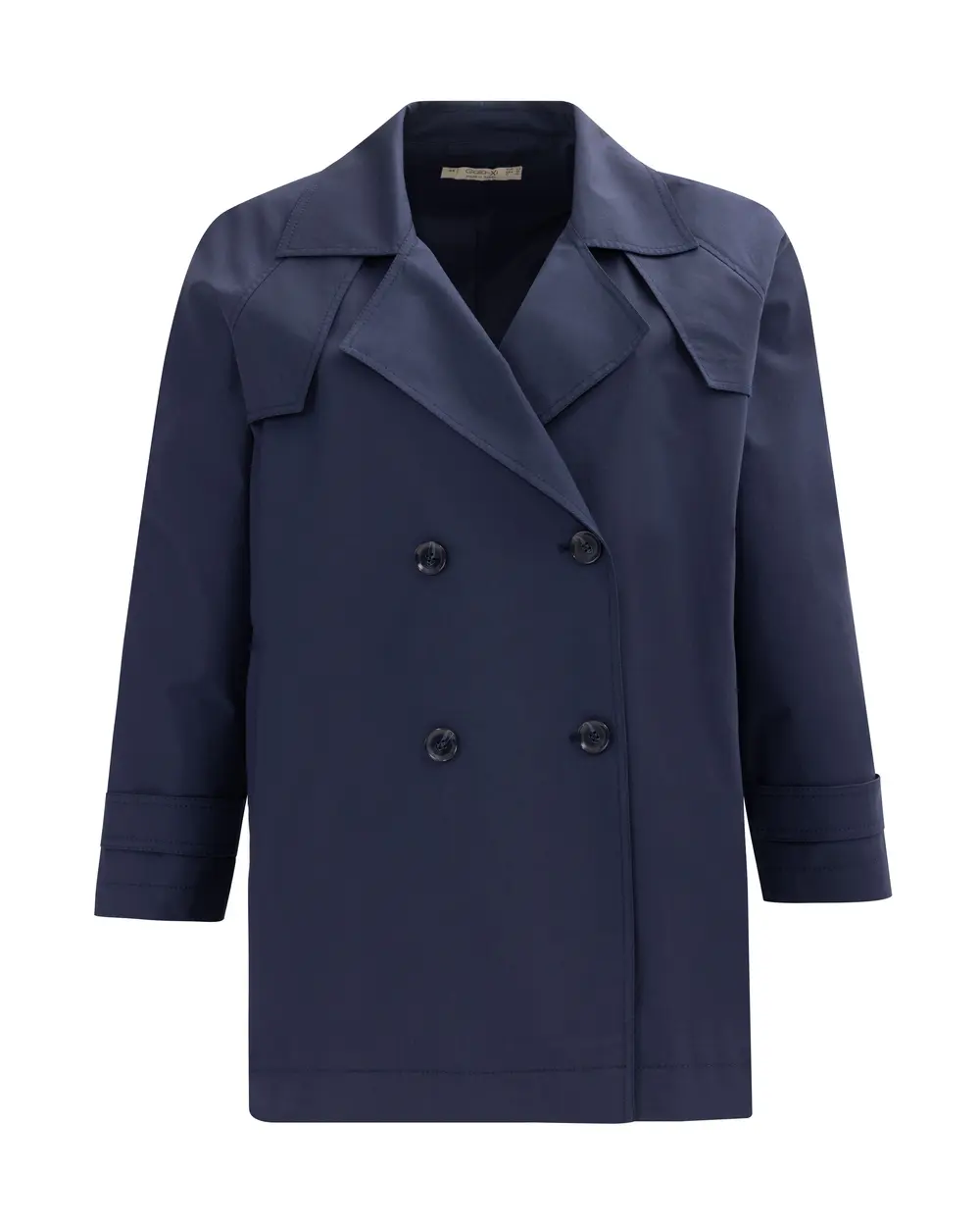 Oversized Double-breasted Collar Trench Coat