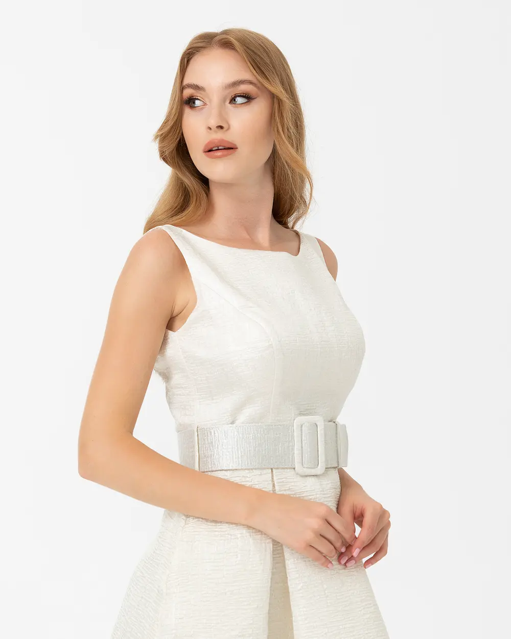 Kemerli Kolsuz Abiye