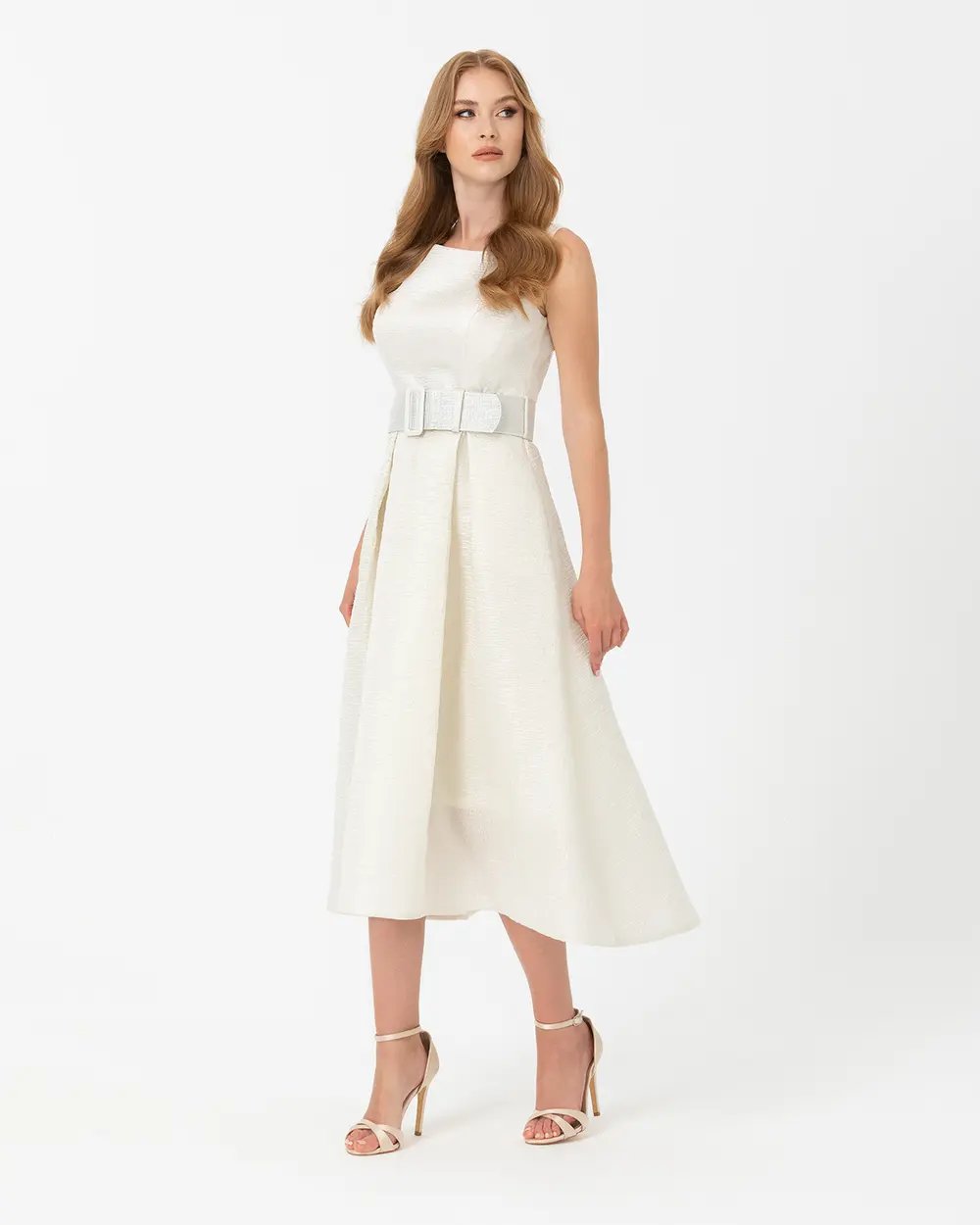 Kemerli Kolsuz Abiye