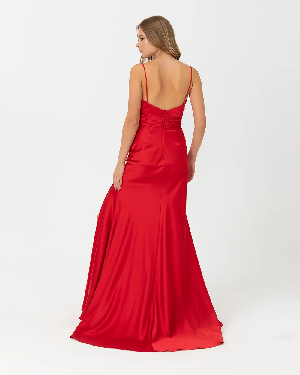 V Yaka Balık Form Abiye