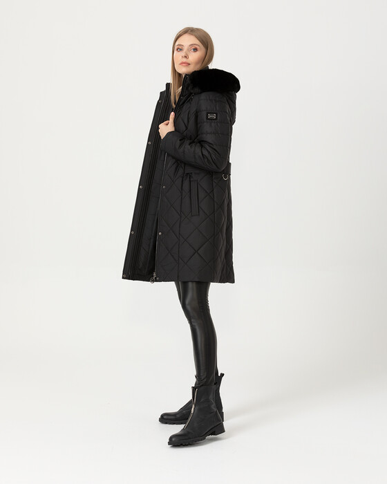 Kapüşonlu Şişme Kaban