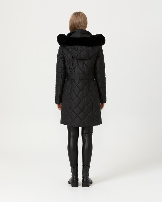 Kapüşonlu Şişme Kaban