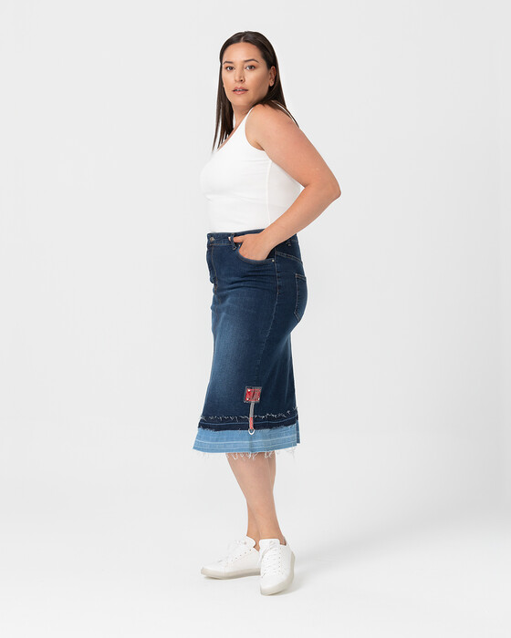 Denim pencil 2025 skirt xxl