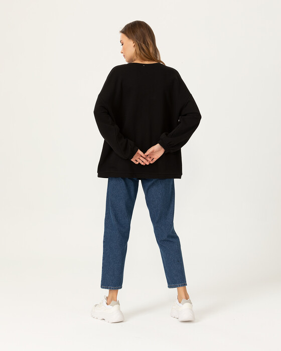 Balon Kollu Sweatshirt