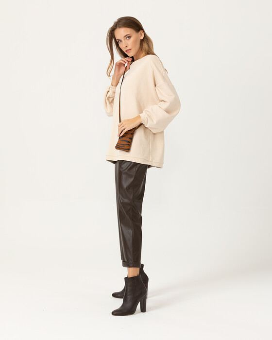 Balon Kollu Sweatshirt