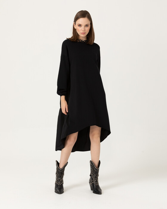 Asimetrik Kesim Elbise