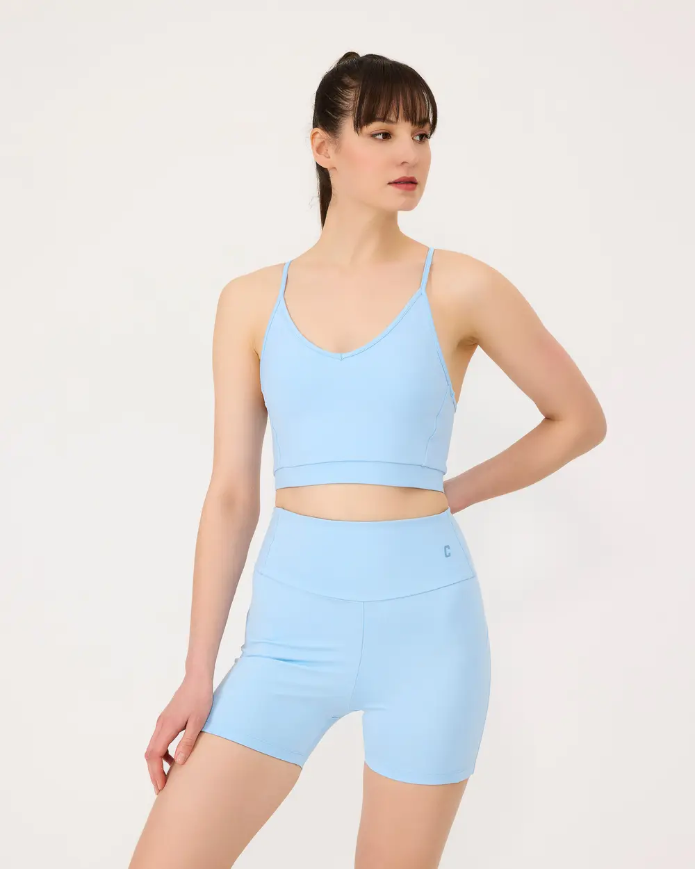 Seamless Cross Straps Sport Bra