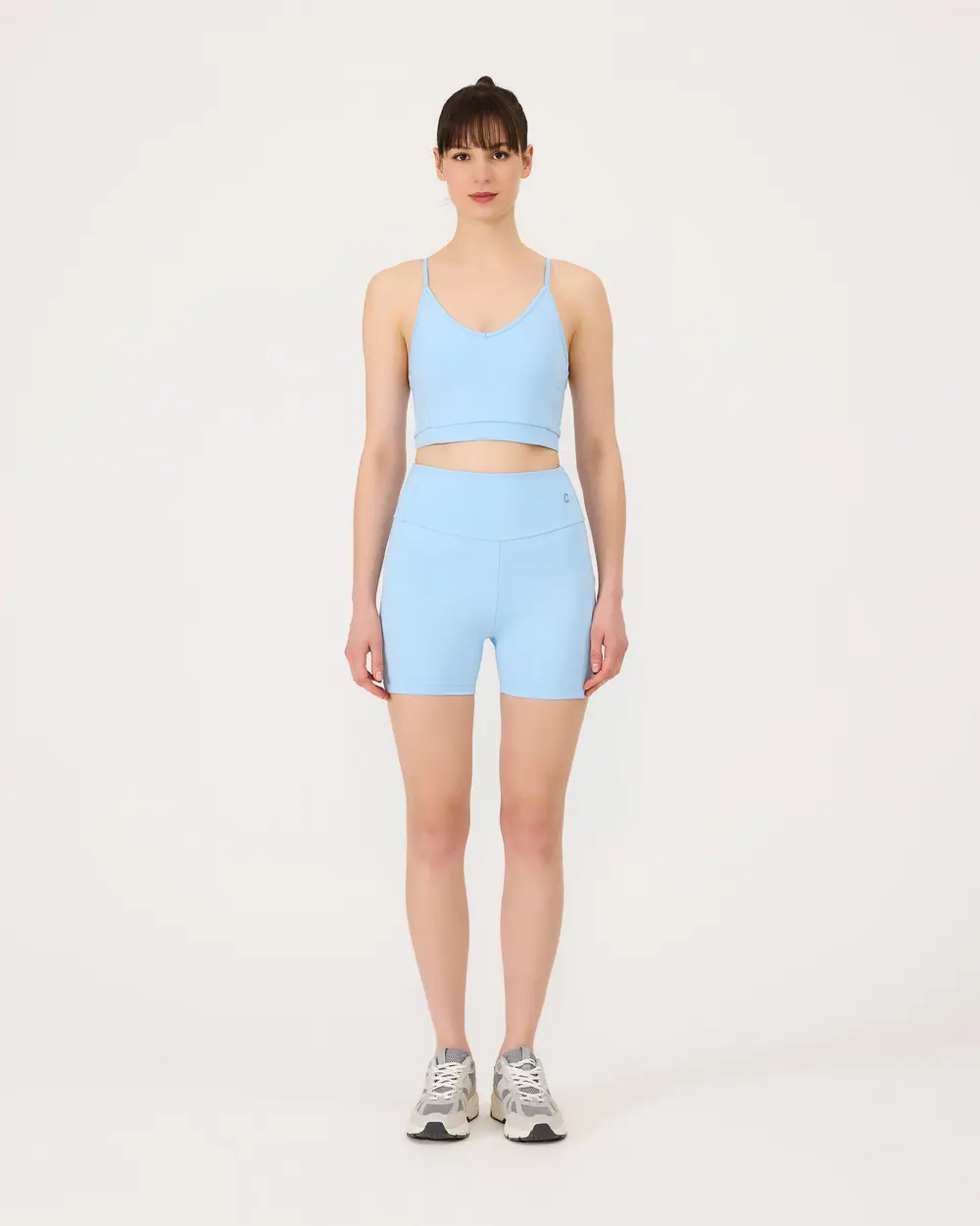 Seamless Cross Straps Sport Bra