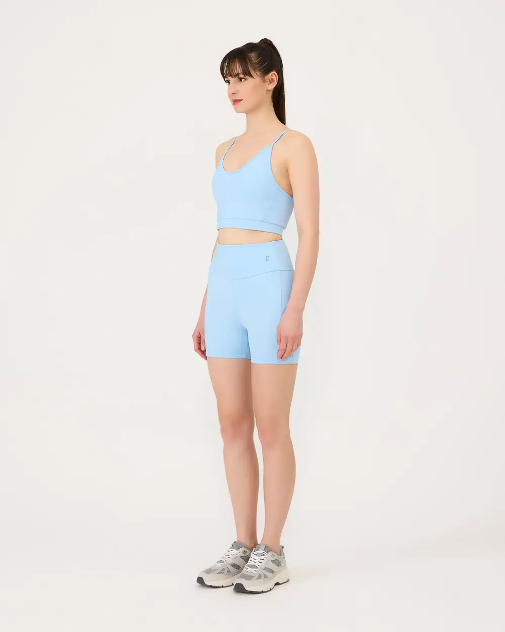 Seamless Cross Straps Sport Bra