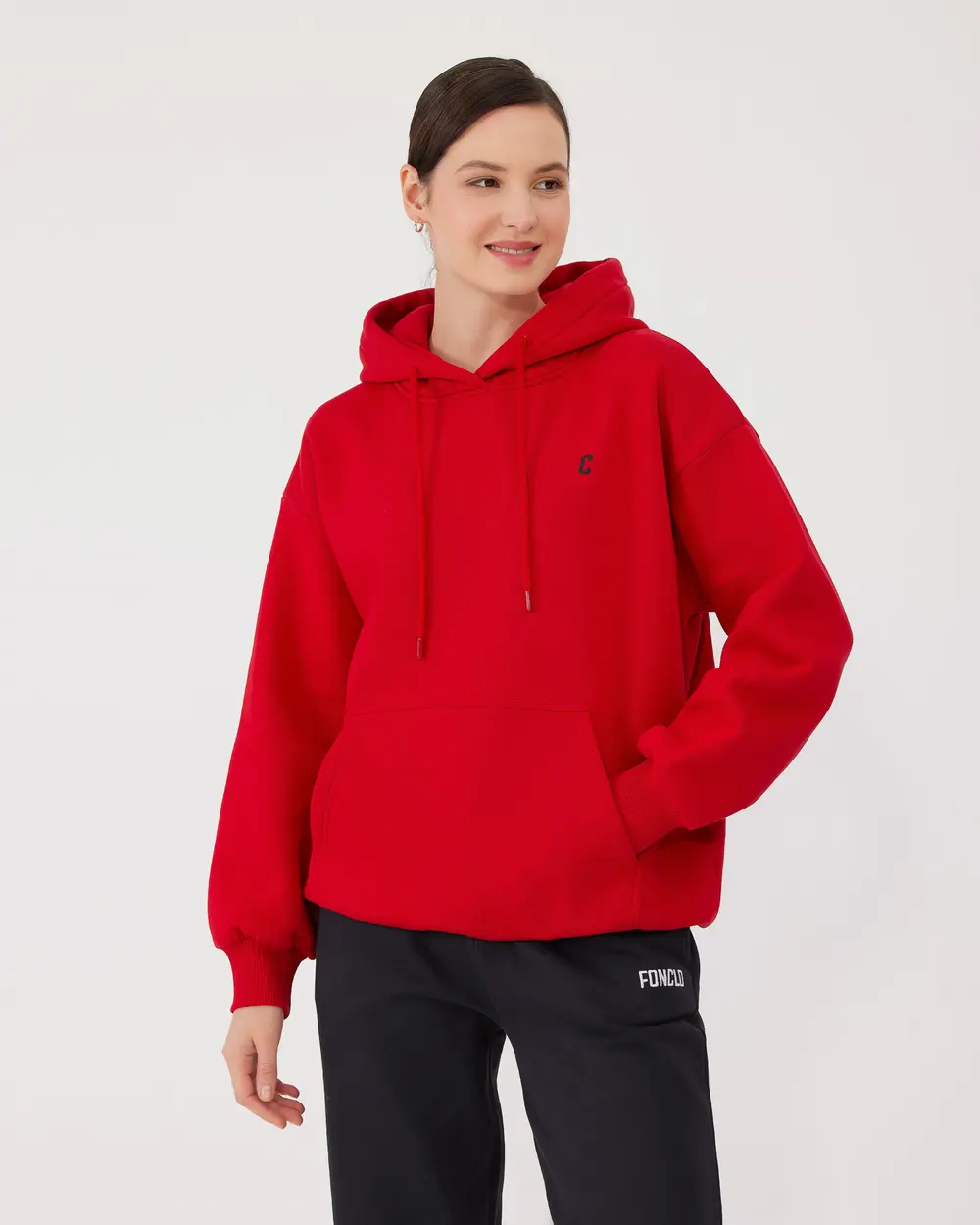 Oversized Hooded Sweatshirt