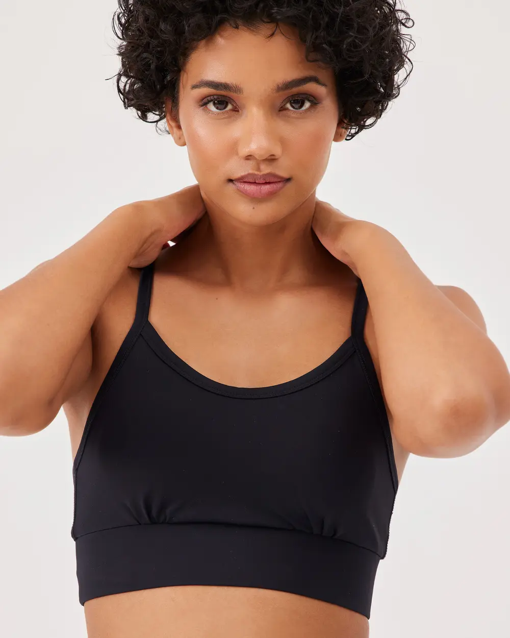 Basic Sports Bra with Spaghetti Straps