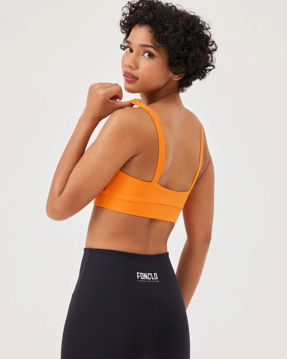 Orange sports bras discount