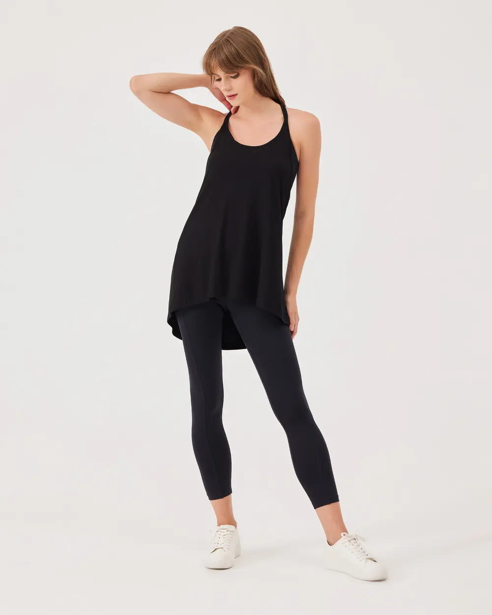 Racer Back Halter Collar Tank Top