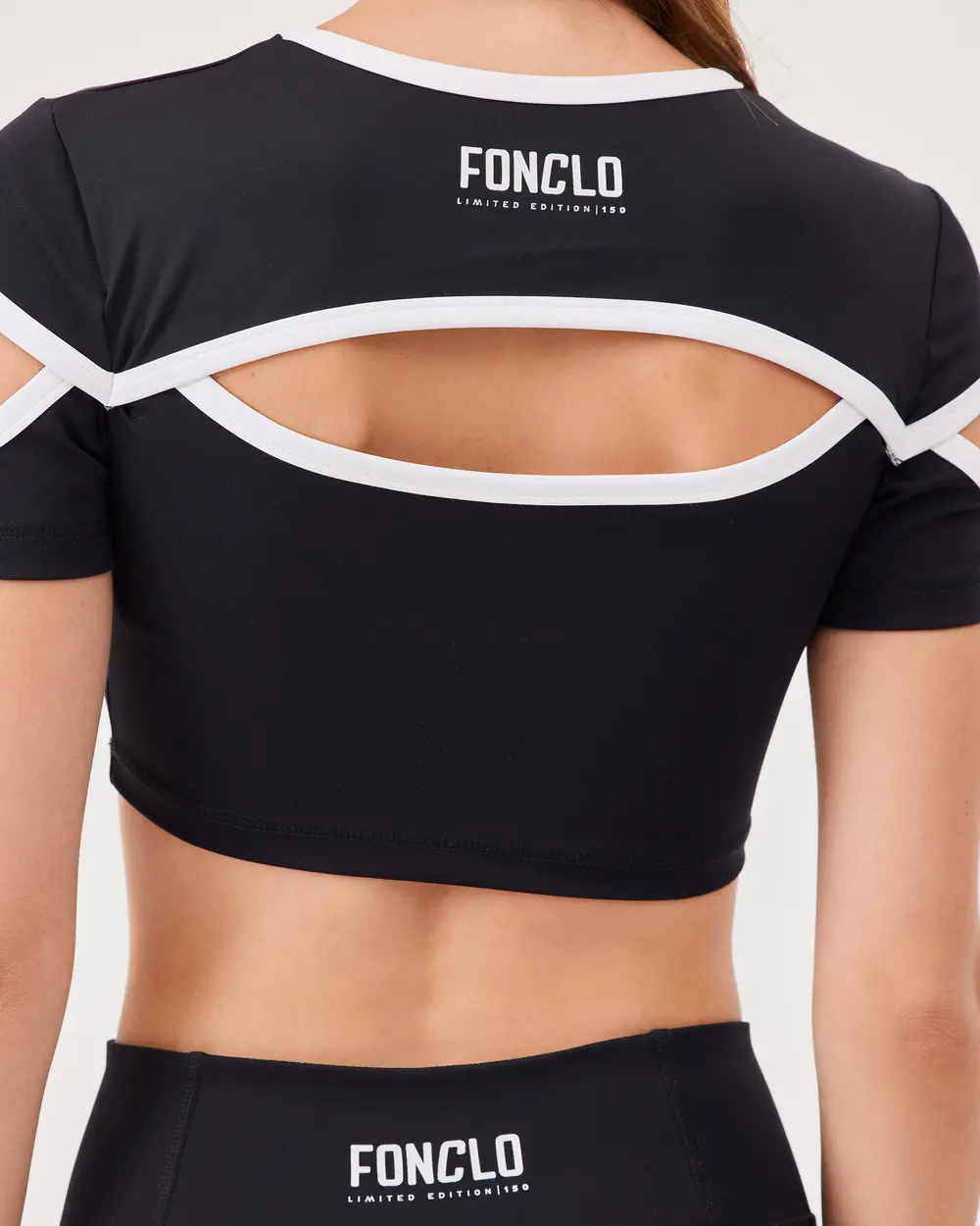 Dekolteli Crop Top