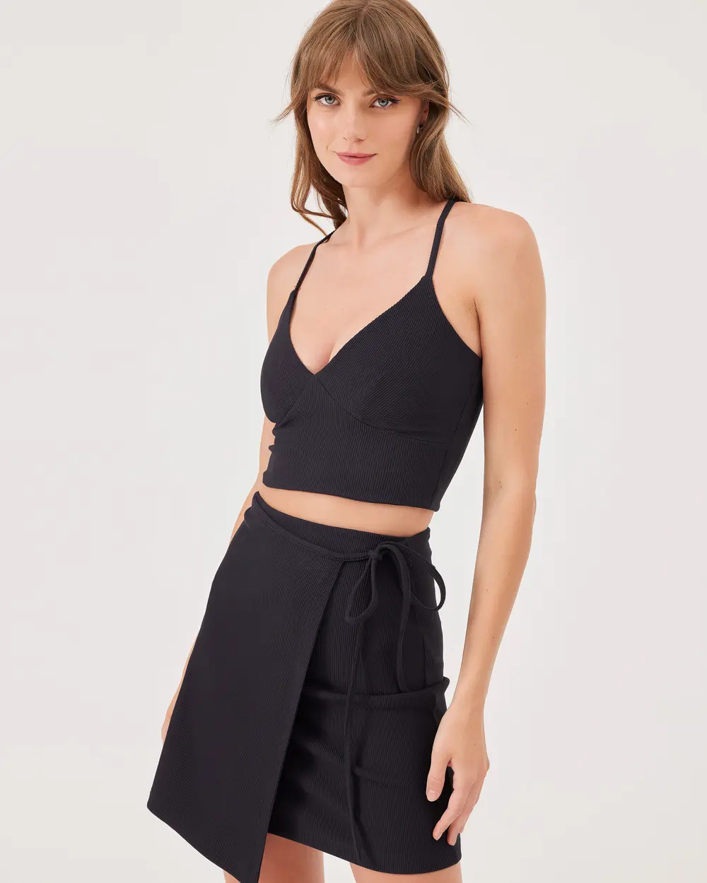 Cross Strap Crop Top