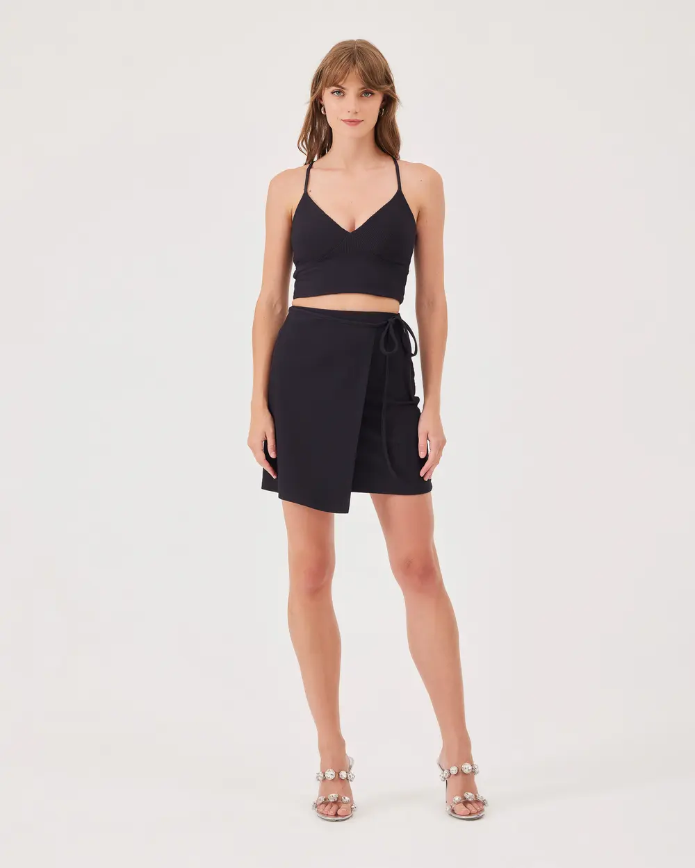 Cross Strap Crop Top