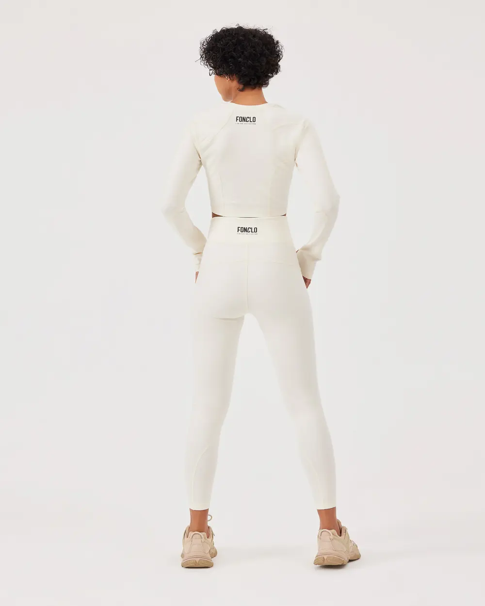 Yüksek Bel Bilek Boy Tayt