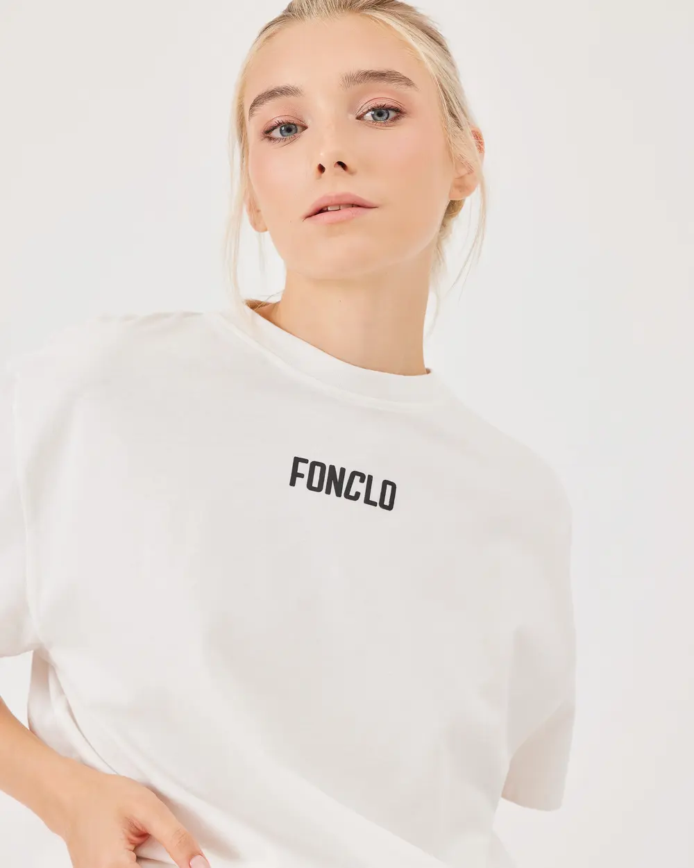Logo Baskılı Oversize Basic Tişört
