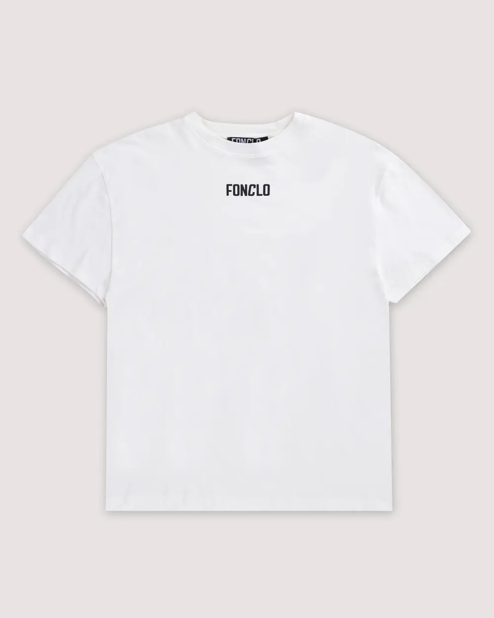 Logo Baskılı Oversize Basic Tişört