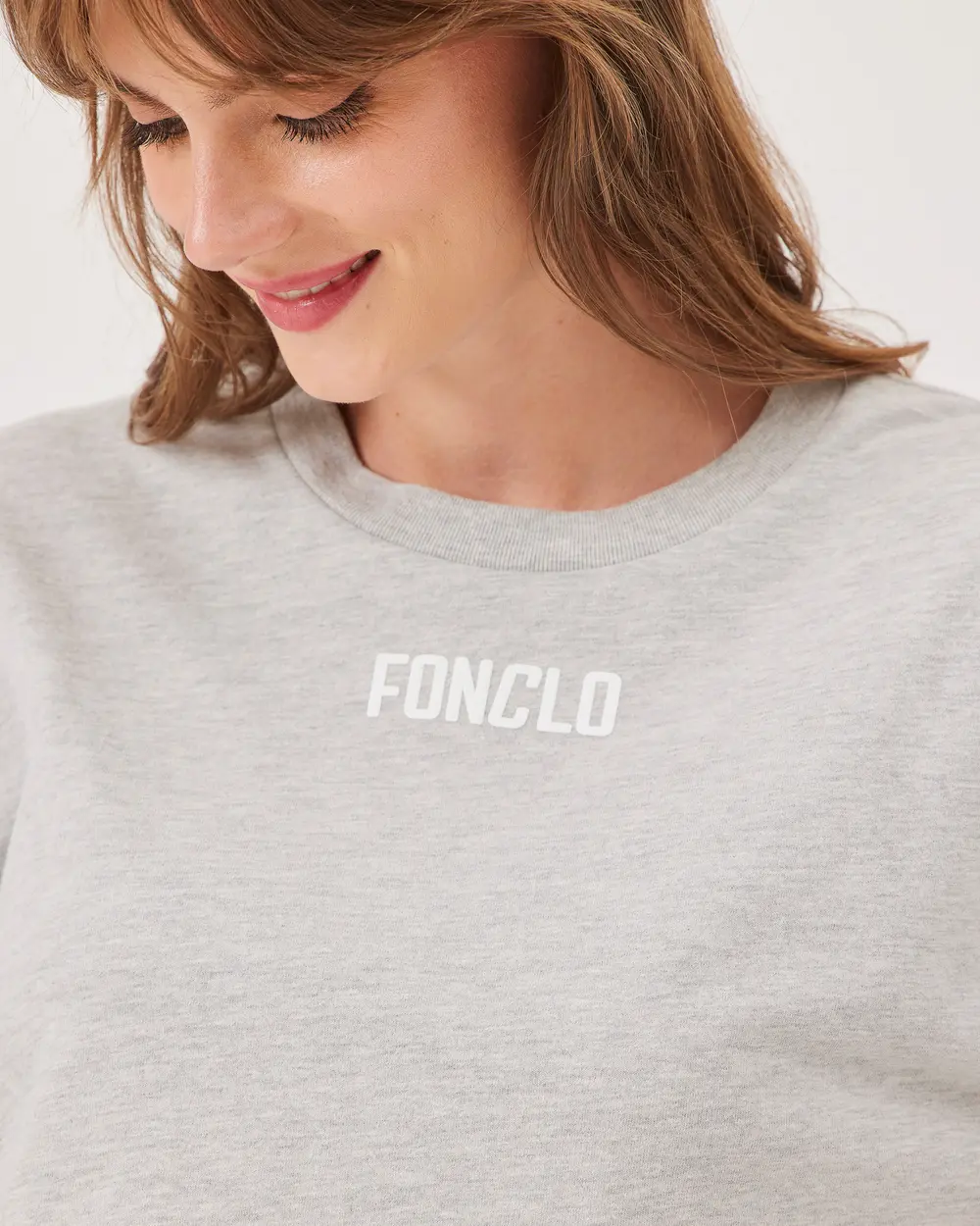 Uzun Kollu Crop Oversize Tişört