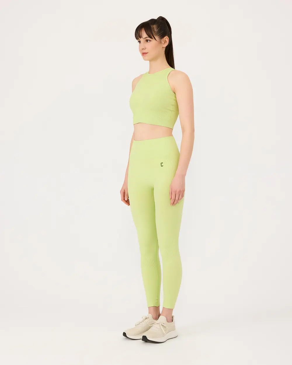 Seamless Zero Neck Sleeveless Sports Bra