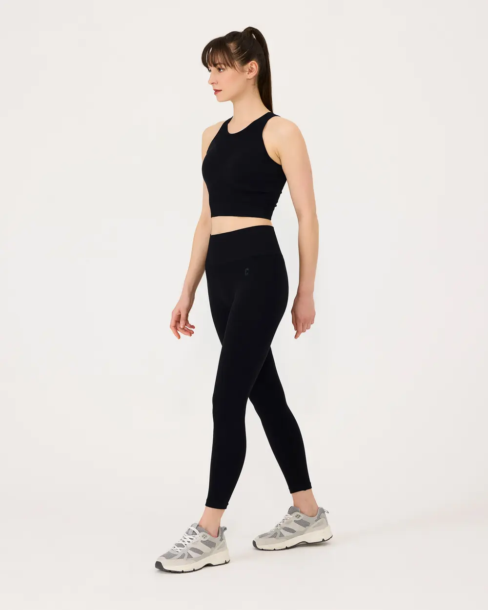 Seamless Zero Neck Sleeveless Sports Bra