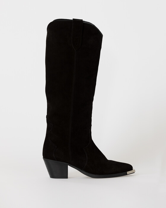 Topuklu Süet Çizme