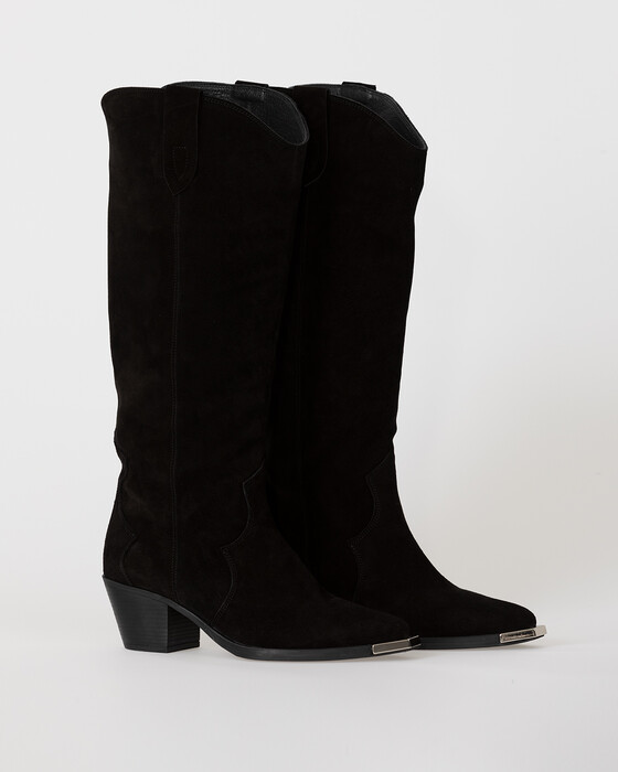 Topuklu Süet Çizme
