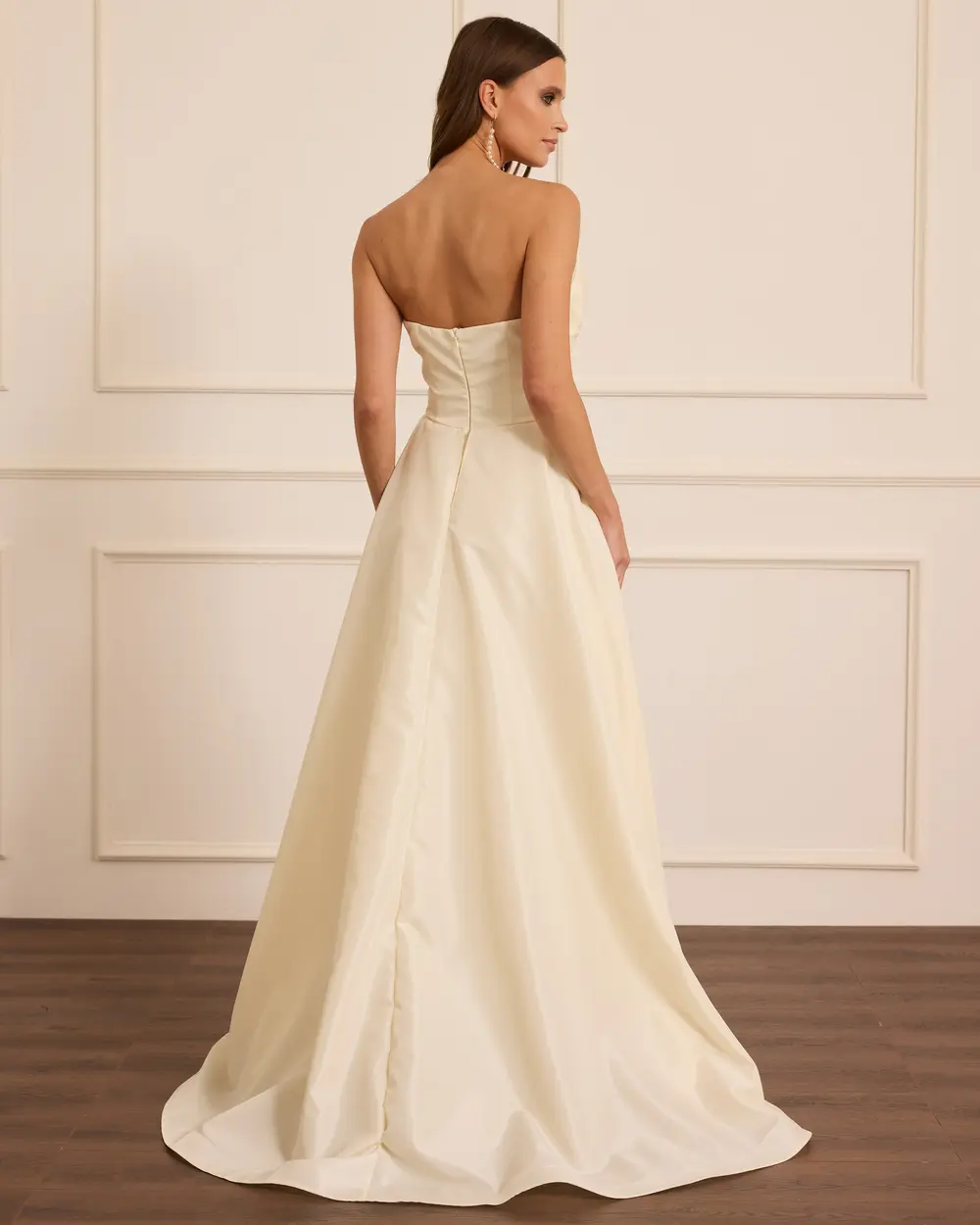 Long Evening Dress with Sparkling Details