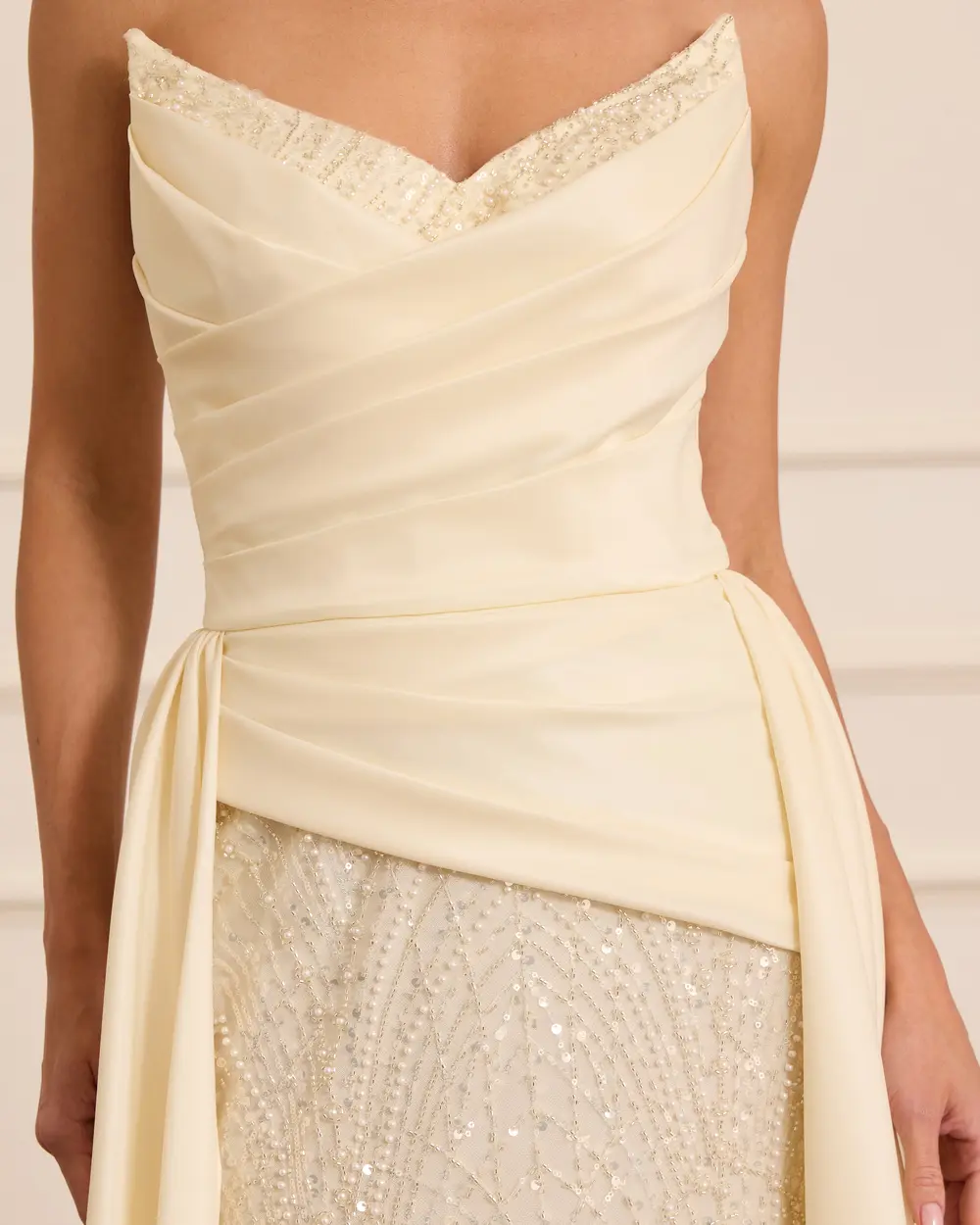 Long Evening Dress with Sparkling Details