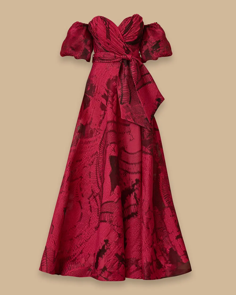 Çıkarılabilir Kollu Fiyonk Detaylı Abiye