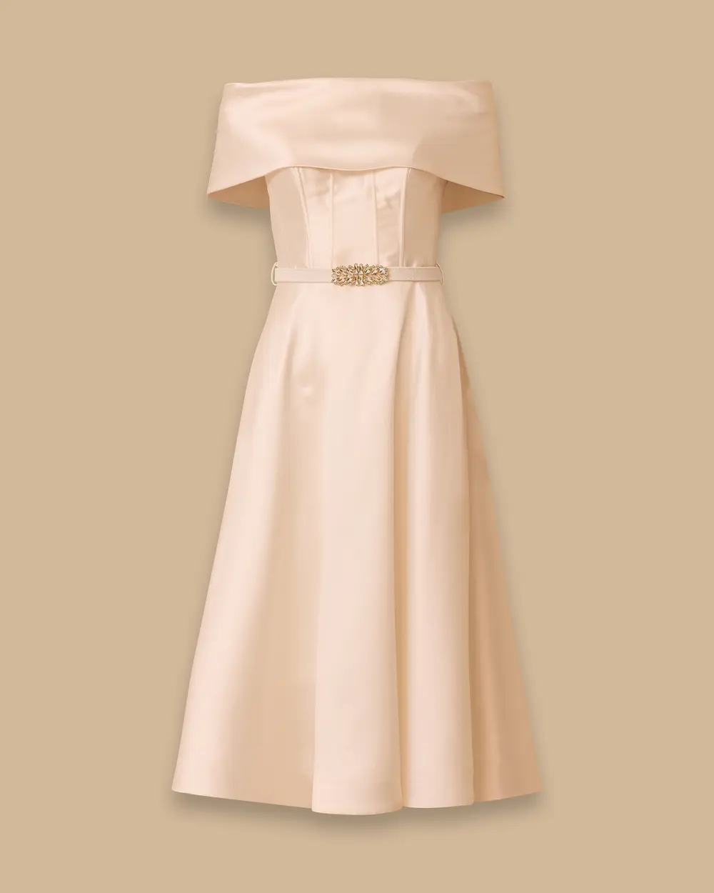 Kemerli Midi Kloş Abiye