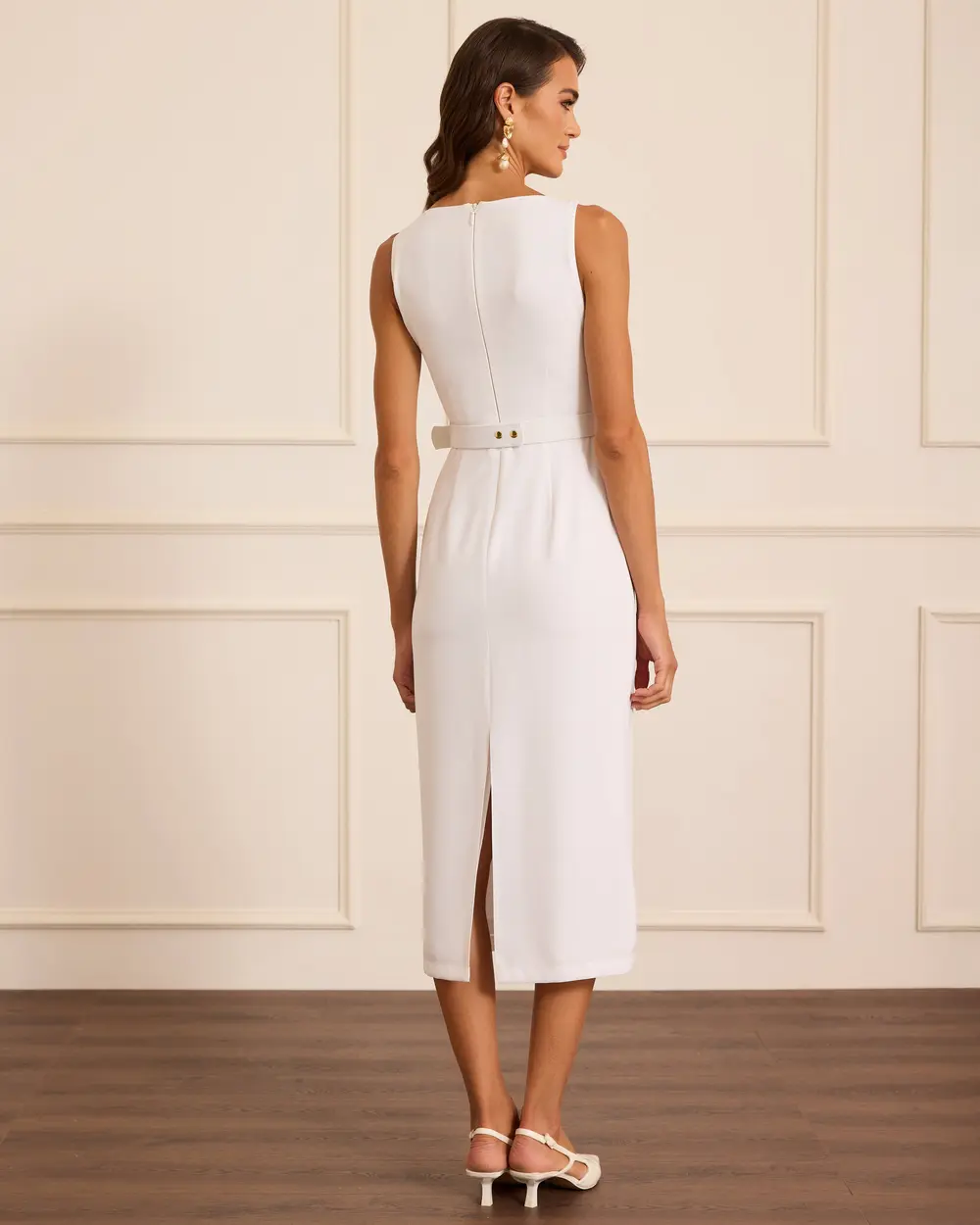 Askılı Kemer Detaylı Abiye