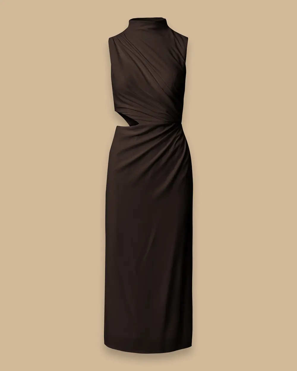 Pencere Detaylı Midi Boy Abiye