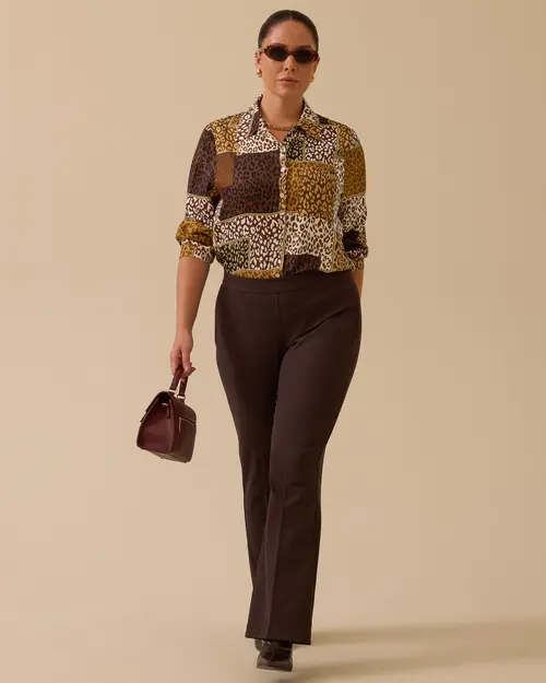 Plus Size Bell Bottom Pants