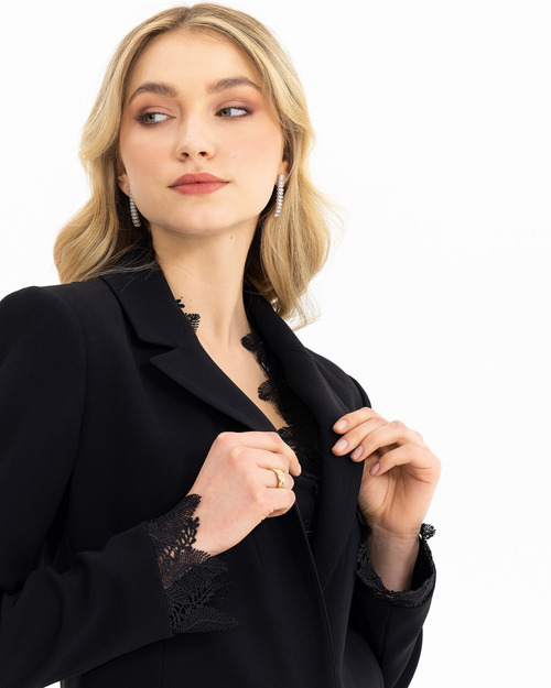 blazer mid lace length